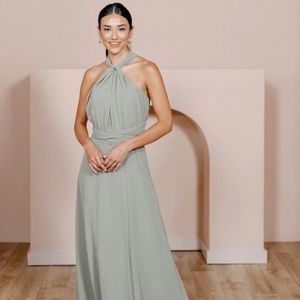 Revelry Devan Convertible Chiffon Dress